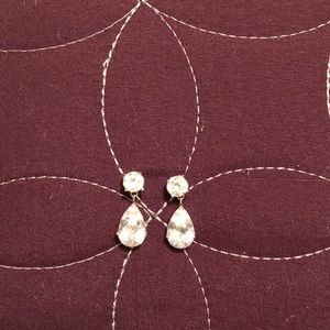 Rhinestone earrings!!